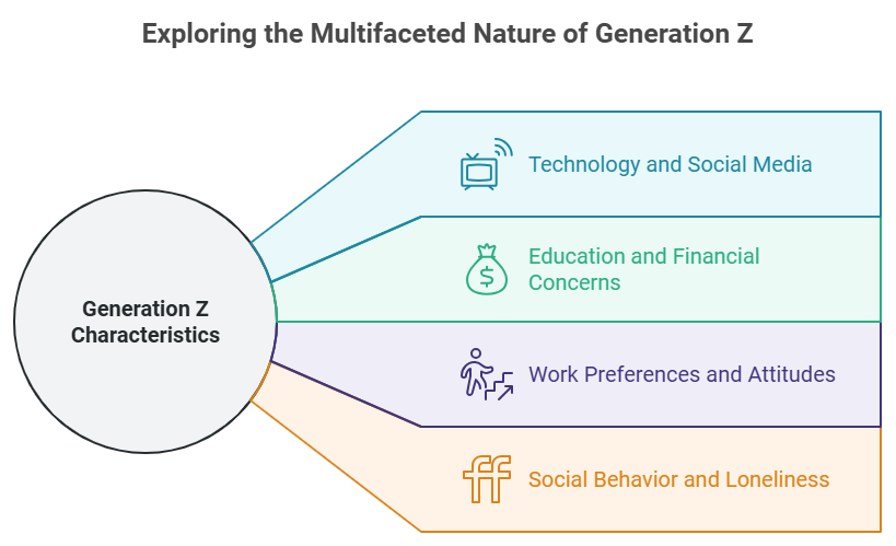 Exploring the nature of generation Z PeopleSpheres