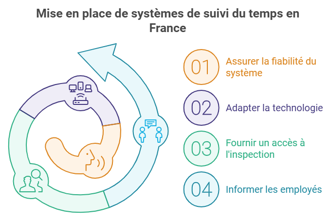 mise en place de systemes de suivi du temps en france PeopleSpheres