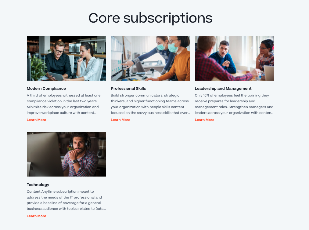 cornerstone anytime offer core