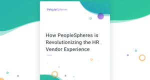 Revolutionizing the HR Vendor Experience - peoplespheres