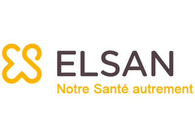 Elsan logo secteur de la santé