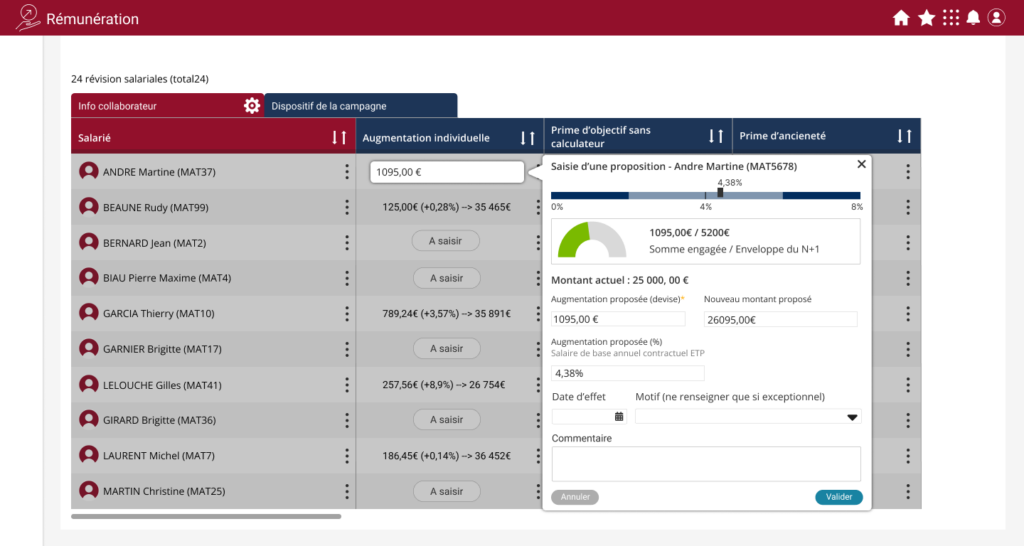 Altays screenshot solution PeopleSpheres