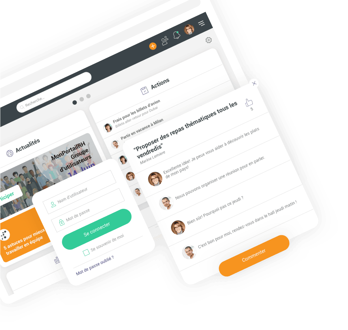 PeopleSpheres - Demo video